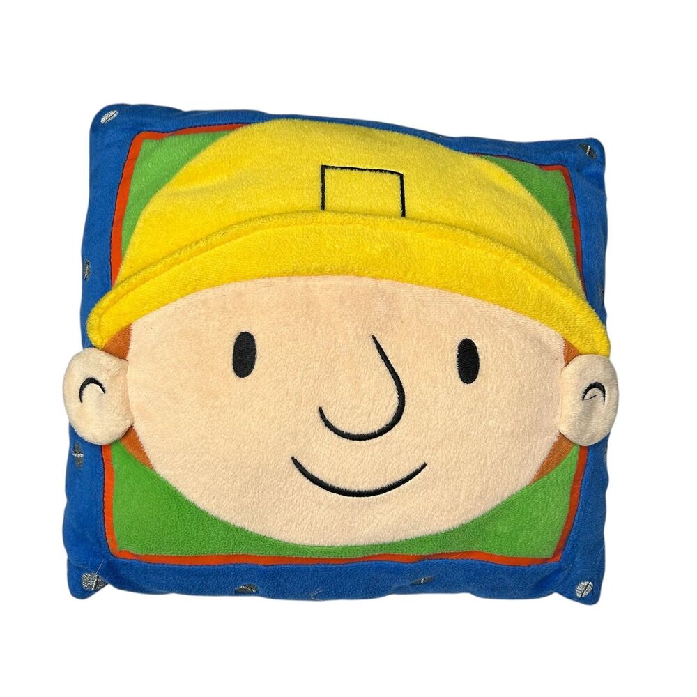 Y2k 2000s Bob the builder pillow